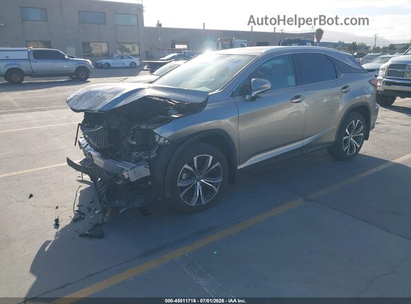 2T2HZMAA8NC259237 2022 LEXUS RX 350 Серый Передняя левая четверть