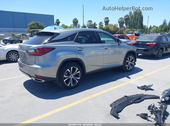 2T2HZMAA8NC259237 2022 LEXUS RX 350 Серый Задняя правая четверть