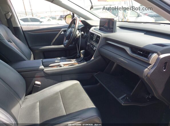 2T2HZMAAXLC168211 2020 LEXUS RX 350 Gray Widok wnętrza z przodu