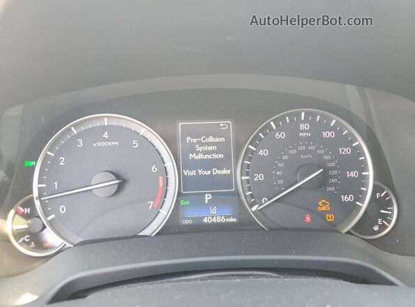 2T2HZMAAXMC189402 2021 LEXUS RX Белый Вид щитка приборов