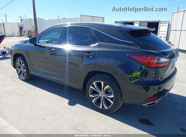 2T2HZMAAXMC193885 2021 LEXUS RX 350 Black უკანა მარცხენა