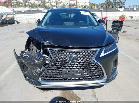 2T2HZMAAXMC193885 2021 LEXUS RX 350 Black ხელსაწყოთა პანელის ხედი