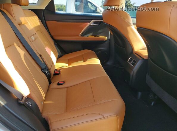 2T2HZMAAXMC203430 2021 LEXUS RX Gray Vista de los asientos traseros