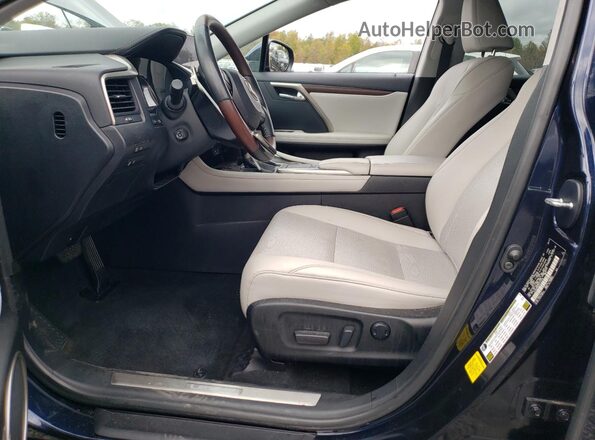 2T2HZMAAXMC213116 2021 LEXUS RX Blue წინა სალონის ხედი