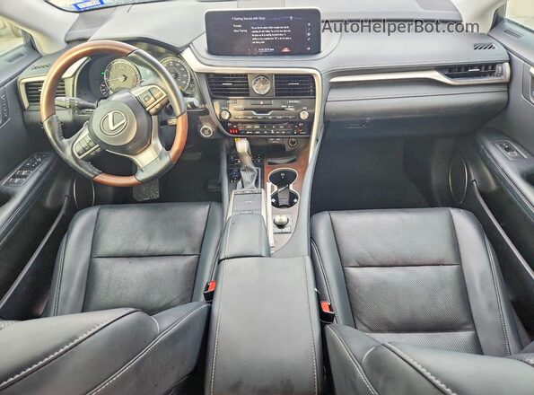 2T2HZMAAXNC221850 2022 LEXUS RX Blue Առջևի վահանակի տեսք