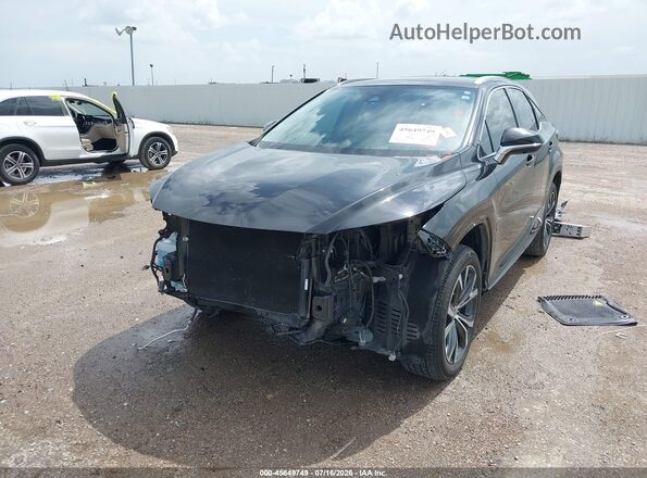 2T2HZMAAXNC243248 2022 LEXUS RX 350 Black წინა მარცხენა ხედი სამი მეოთხედიდან