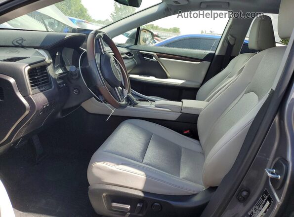 2T2HZMDA0LC248290 2020 LEXUS RX Gray Widok wnętrza z przodu
