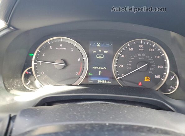 2T2HZMDA0LC248290 2020 LEXUS RX Gray Widok zestawu wskaźników