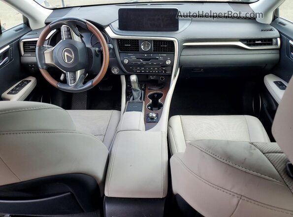 2T2HZMDA0LC248290 2020 LEXUS RX Gray Widok deski rozdzielczej