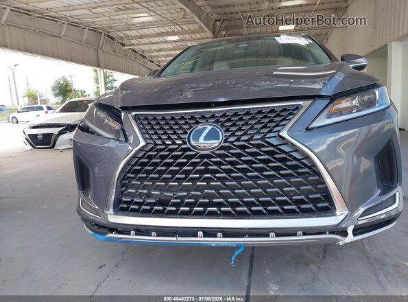 2T2HZMDA0LC251593 2020 LEXUS RX 350 Gray Вид щитка приладів