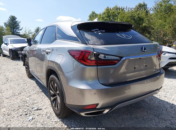 2T2HZMDA0NC310760 2022 LEXUS RX 350 Silver Trasero izquierdo