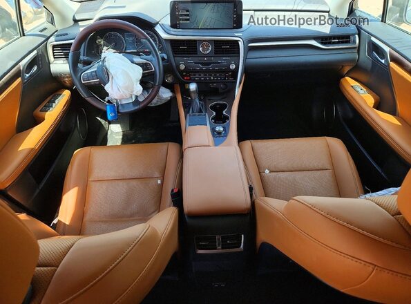 2T2HZMDA0NC320978 2022 LEXUS RX Синий Вид панели приборов