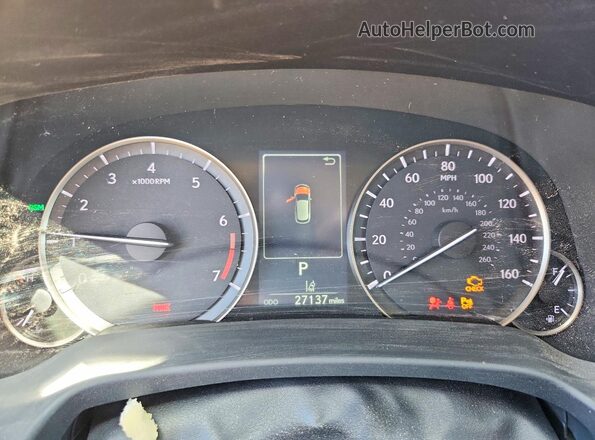 2T2HZMDA0NC320978 2022 LEXUS RX Синий Вид щитка приборов