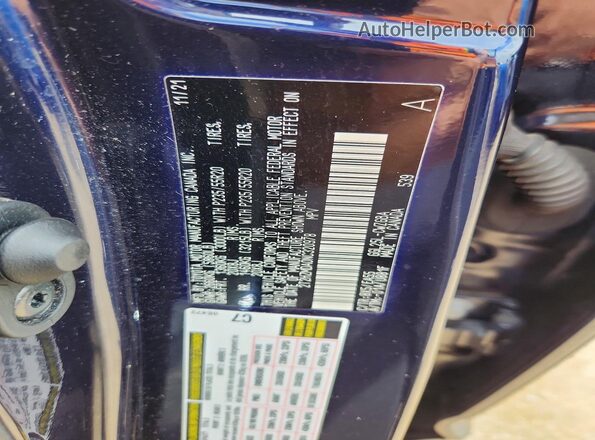 2T2HZMDA0NC320978 2022 LEXUS RX Синий Вид подкапотного пространства