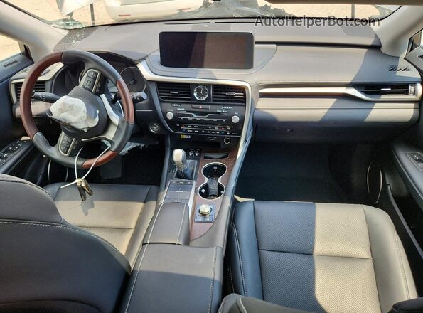 2T2HZMDA0NC335190 2022 LEXUS RX Silver Вид панелі приладів