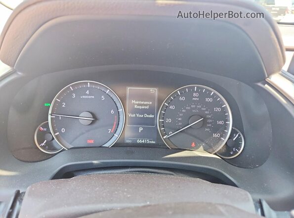 2T2HZMDA1LC238593 2020 LEXUS RX Красный Вид щитка приборов