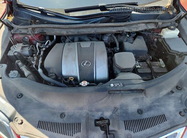 2T2HZMDA1LC238593 2020 LEXUS RX Красный Вид подкапотного пространства