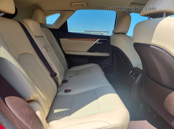 2T2HZMDA1LC238593 2020 LEXUS RX Красный Вид задней части салона