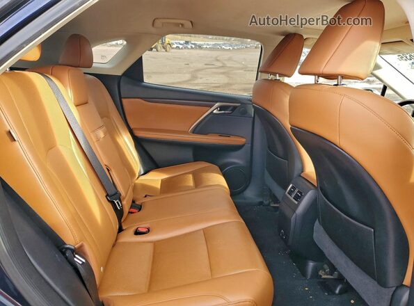 2T2HZMDA1MC269134 2021 LEXUS RX Blue Rear seats view