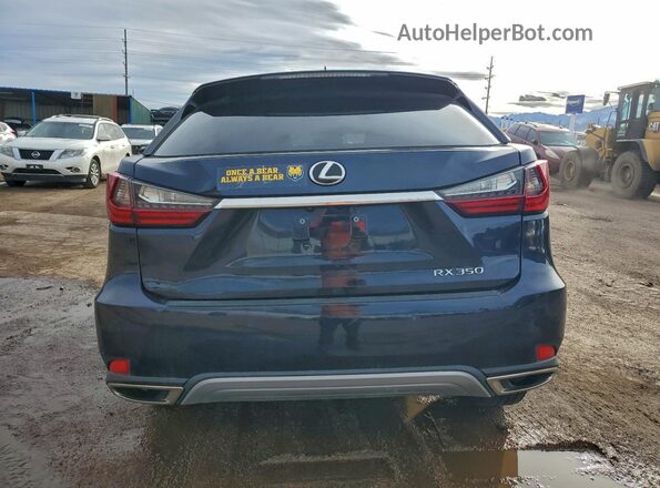 2T2HZMDA1MC269134 2021 LEXUS RX Blue Rear view