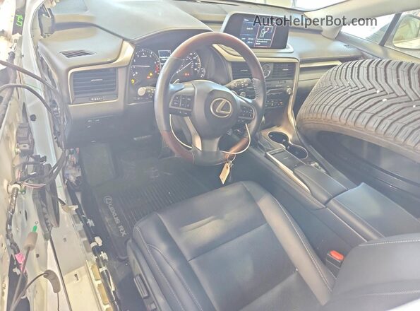 2T2HZMDA1NC356503 2022 LEXUS RX White წინა პანელის ხედი