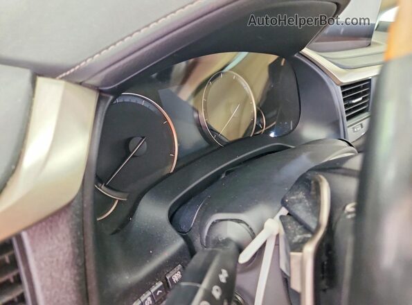 2T2HZMDA3MC265568 2021 LEXUS ES Silver Instrument cluster view