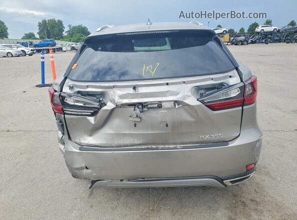 2T2HZMDA4MC267572 2021 LEXUS RX Gold Հետևի տեսք