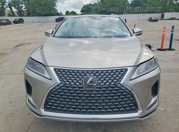 2T2HZMDA4MC267572 2021 LEXUS RX Gold Դիմացի տեսք