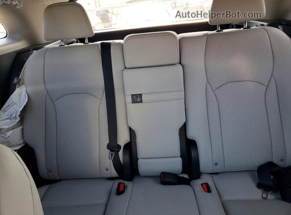 2T2HZMDA4MC298532 2021 LEXUS RX Black Rear seats view