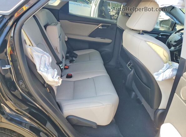 2T2HZMDA4MC298532 2021 LEXUS RX Black Rear interior view
