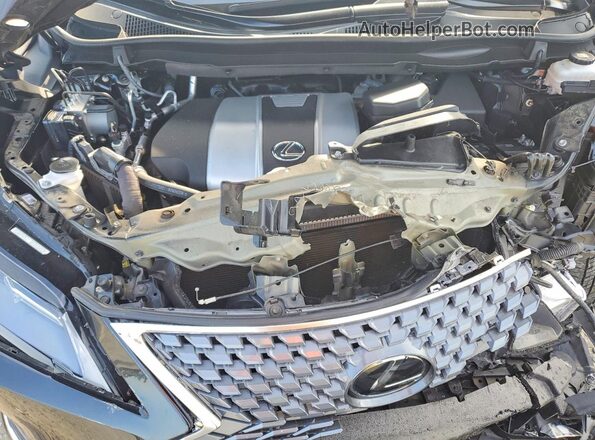 2T2HZMDA4MC298532 2021 LEXUS RX Black Engine compartment view