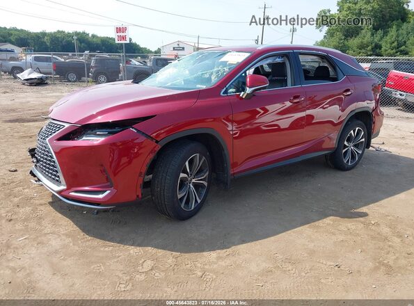 2T2HZMDA4MC303468 2021 LEXUS RX 350 Red Przód lewy