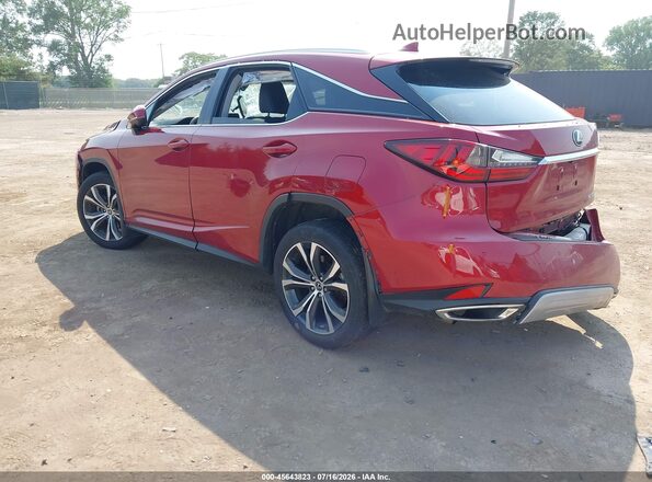 2T2HZMDA4MC303468 2021 LEXUS RX 350 Red Tył lewy