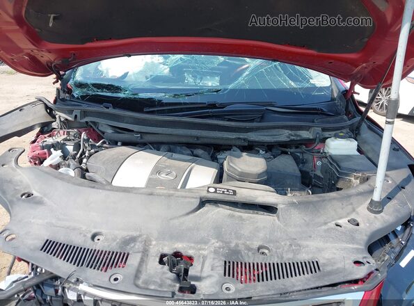 2T2HZMDA4MC303468 2021 LEXUS RX 350 Red Widok z tyłu