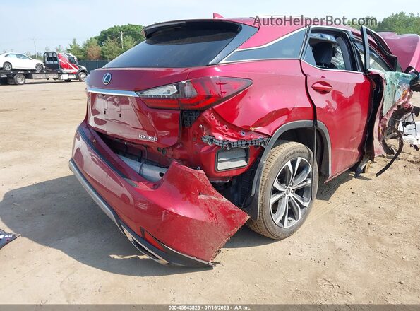2T2HZMDA4MC303468 2021 LEXUS RX 350 Red Widok z przodu