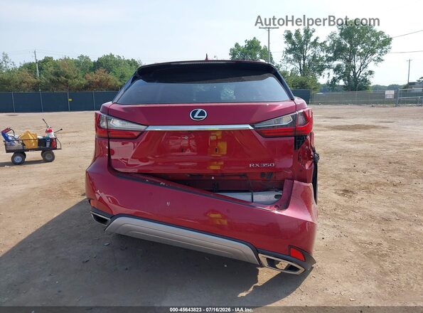 2T2HZMDA4MC303468 2021 LEXUS RX 350 Red 