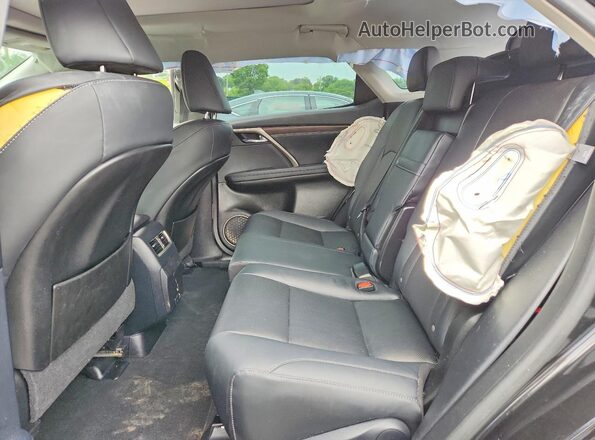 2T2HZMDA4NC327562 2022 LEXUS RX Black Vista interior trasera