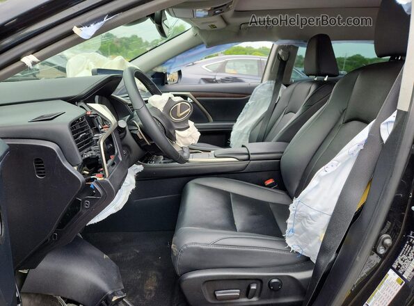 2T2HZMDA4NC327562 2022 LEXUS RX Black Vista interior delantera