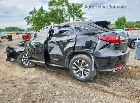 2T2HZMDA4NC327562 2022 LEXUS RX Black Trasero izquierdo