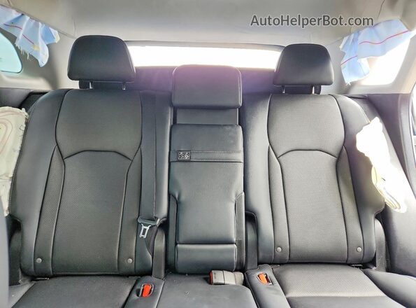 2T2HZMDA4NC327562 2022 LEXUS RX Black Vista de los asientos traseros