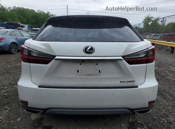 2T2HZMDA4NC327772 2022 LEXUS RX White Widok z tyłu