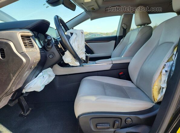 2T2HZMDA4NC365888 2022 LEXUS RX Black Widok wnętrza z przodu