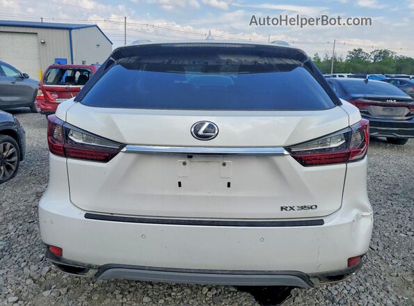 2T2HZMDA5MC296045 2021 LEXUS RX White Հետևի տեսք