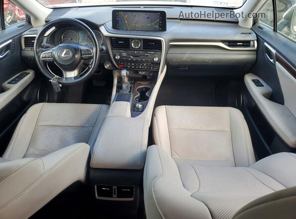 2T2HZMDA5MC296045 2021 LEXUS RX White Առջևի վահանակի տեսք