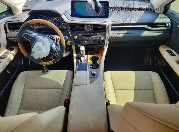 2T2HZMDA5MC299530 2021 LEXUS RX White Vista del salpicadero