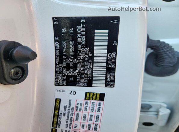 2T2HZMDA5MC299530 2021 LEXUS RX White Vista interior de 360 grados