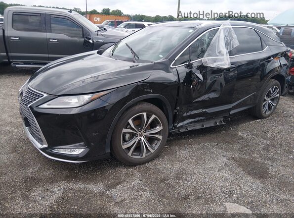 2T2HZMDA5NC329966 2022 LEXUS RX 350 Black Передня ліва чверть