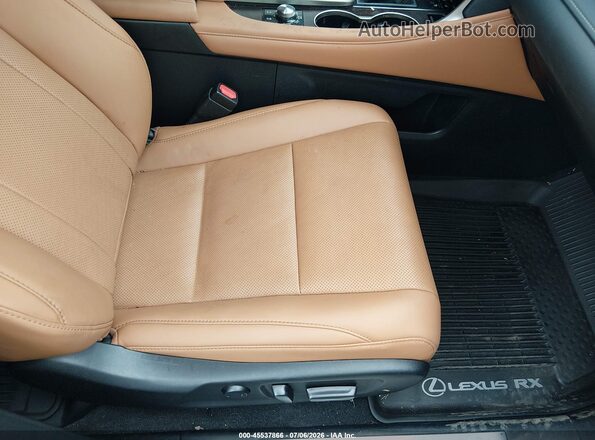 2T2HZMDA5NC329966 2022 LEXUS RX 350 Black Вид салону спереду