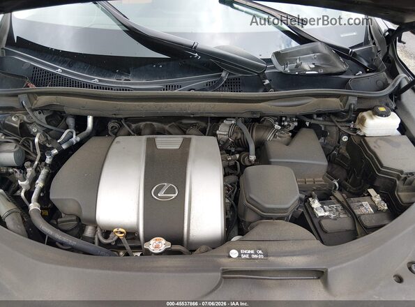 2T2HZMDA5NC329966 2022 LEXUS RX 350 Black Вид ззаду