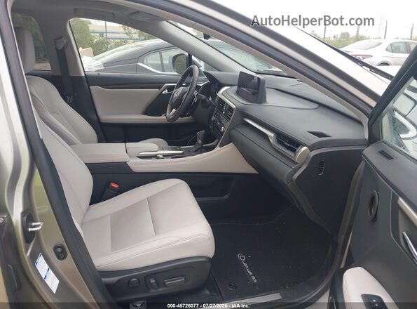 2T2HZMDA5NC367326 2022 LEXUS RX 350 Gray Вид салону спереду